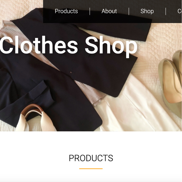 アパレルのWebサイト制作